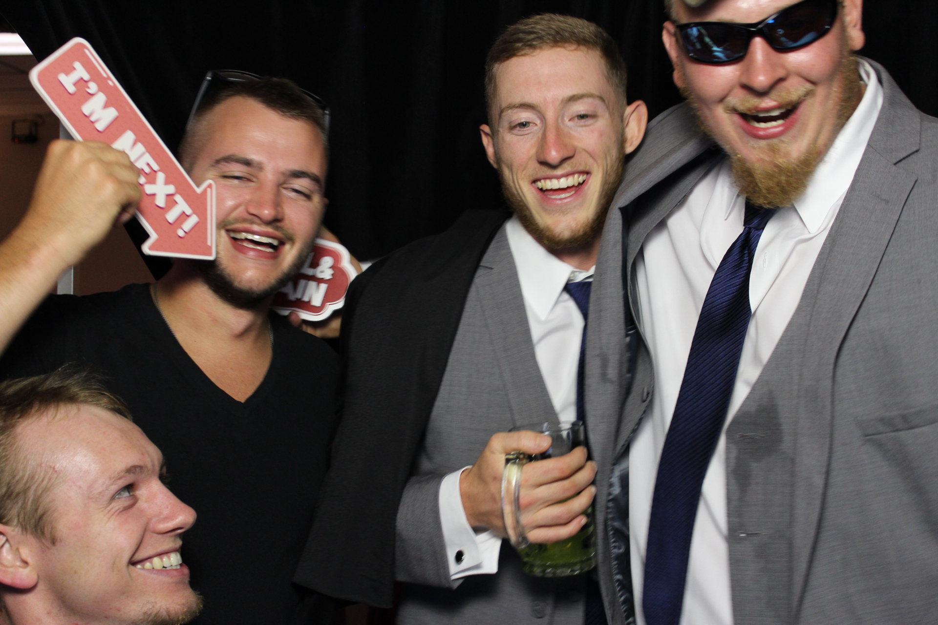 Michala Binkly & Nathan Hall Wedding Reception | View more photos from the event at gallery.photoboothcincy.com/u/PhotoBoothCincy/Michala-Binkly-Nathan-Hall-Wedding-Reception